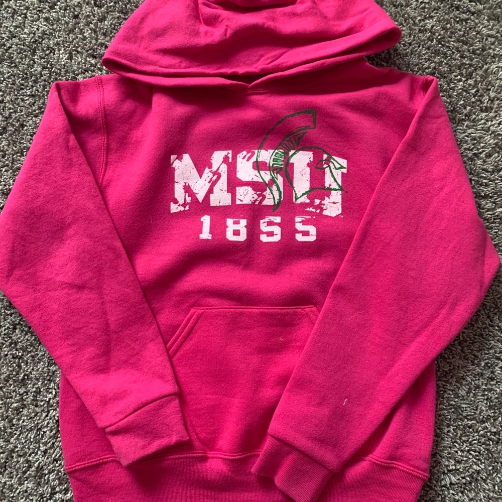 Girls size 8 sports hoodies